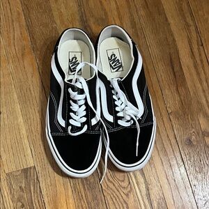 Vans backless Sneakers in classic Black & White